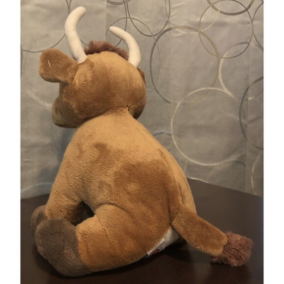 Texas Products Longhorn Plush Stuffed Animal Cow Steer Toy Brown HTF Rare - Picture 5 of 10